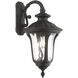 Oxford 1 Light 19 inch Textured Black Outdoor Wall Lantern