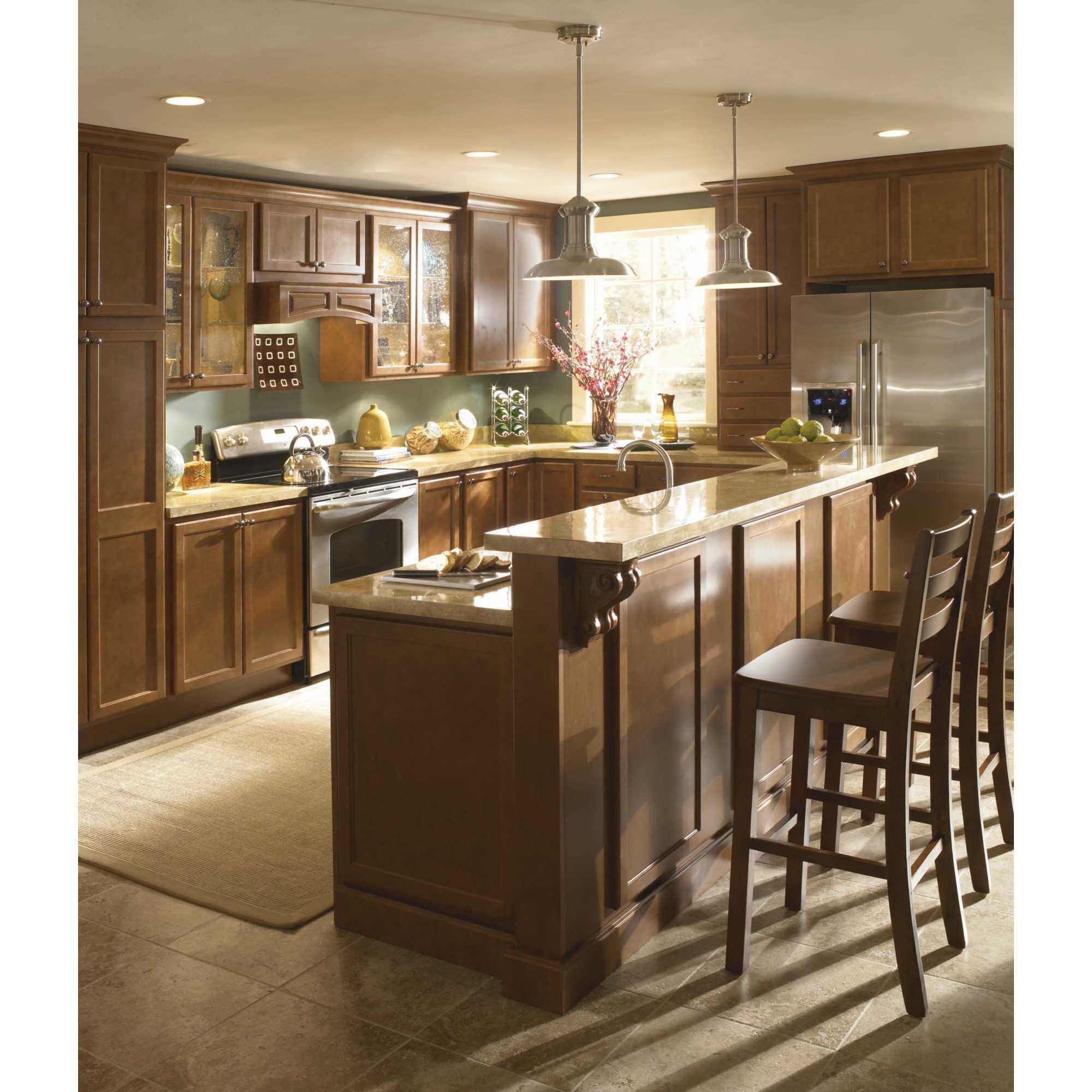 Brookside LED LED Brushed Nickel Pendant Ceiling Light, Progress LED