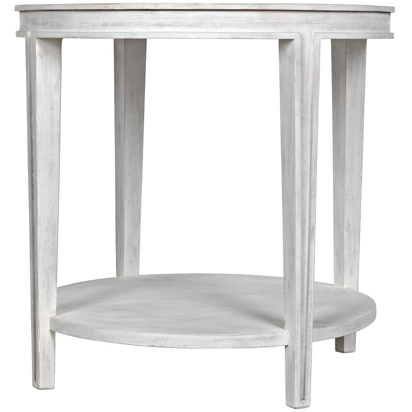 Imperial 26 X 26 inch White Wash Side Table