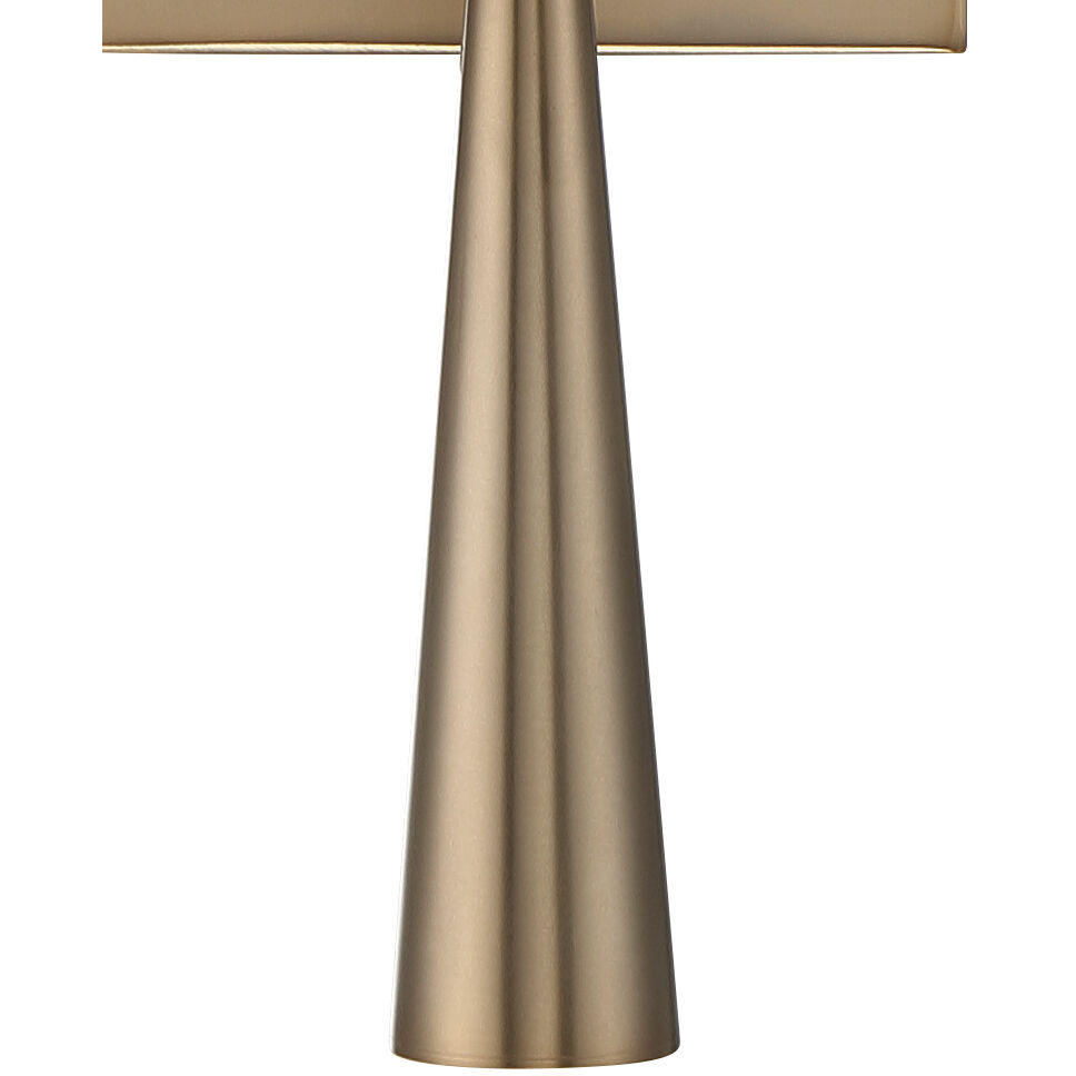 Trenton Bath Sconce Wall Light in Aged Brass