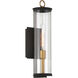 Cara 1 Light 19.25 inch Legacy Brass and Dark Matte Black Outdoor Wall Sconce