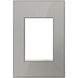 Adorne Mirror Brushed Stainless Wall Plate, 1-Gang
