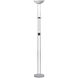 Baya 1 70.86 inch 20 watt Chrome Floor Lamp Portable Light