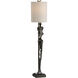 Frederick Cooper 43 inch 100.00 watt Dark Bronze/Natural Black Table Lamp Portable Light