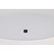 Warren 15 inch Gun Metal Flush Mount Ceiling Light