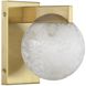 Darien Wall Sconce Wall Light in Warm Brass