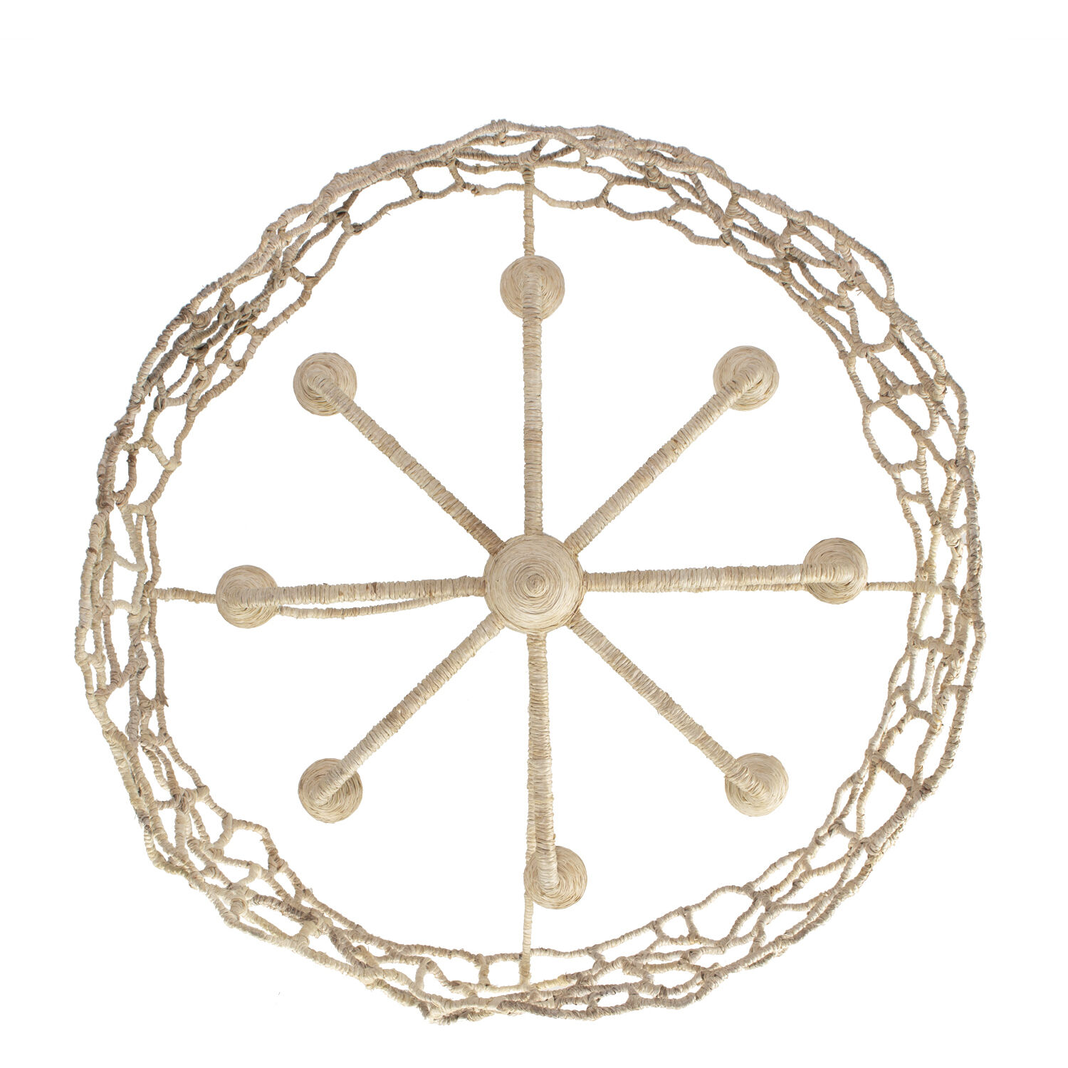 Reef 8 Light 34 inch Warm Ivory Chandelier Ceiling Light