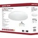 Cloud LED 11.54 inch White Flush Mount Ceiling Light