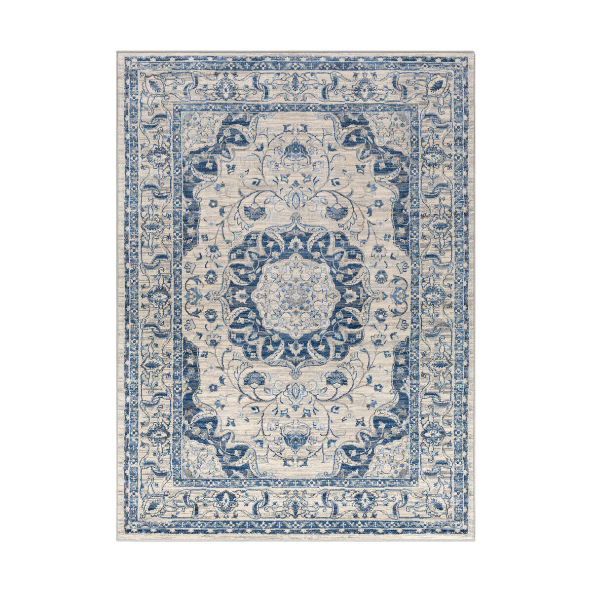 Creighton 87 X 63 inch Navy Rug, Rectangle