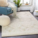 Izmir 90 X 60 inch Light Beige Rug in 5 x 8, Rectangle