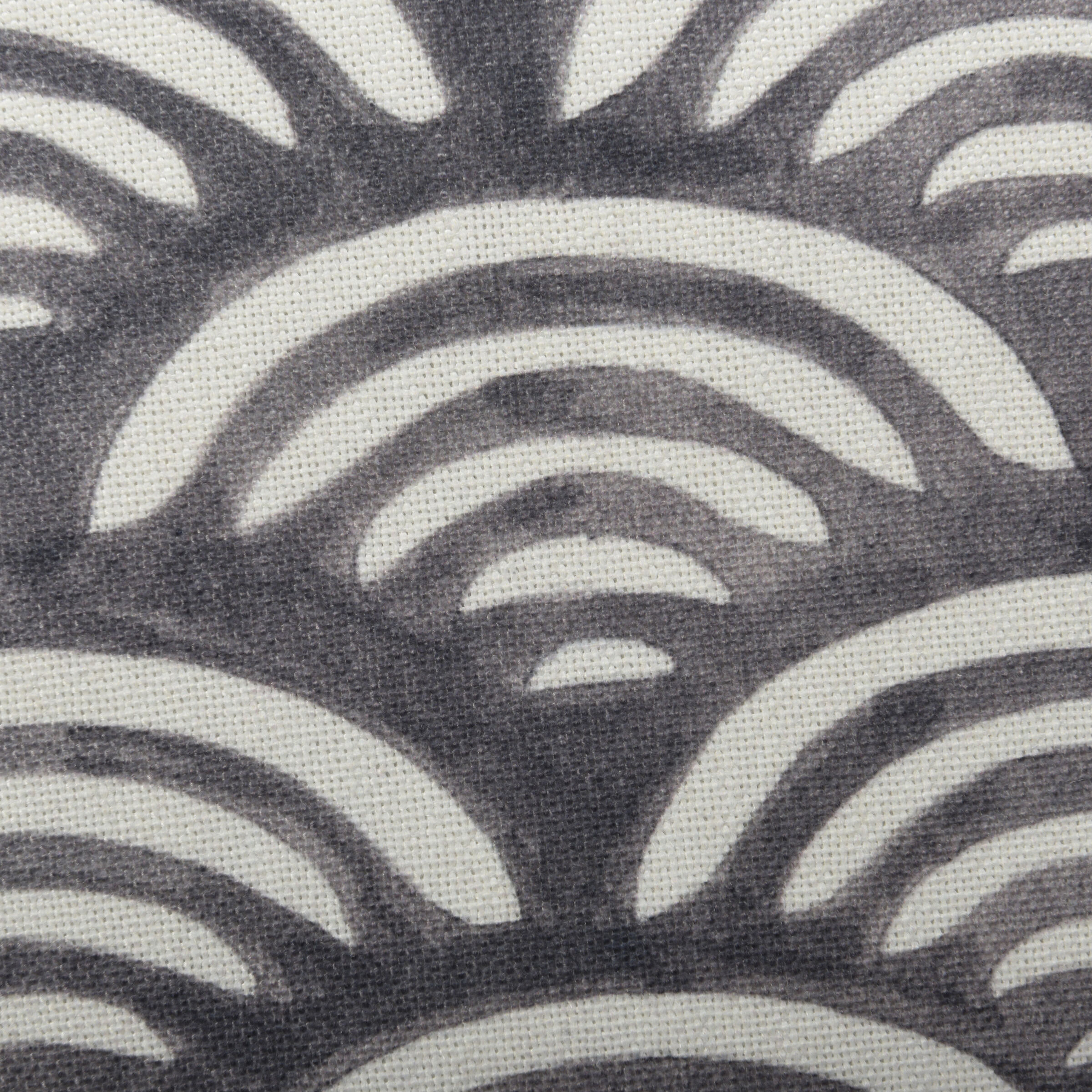 Half Circles 24 X 24 inch Multicolor Pillow