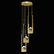 Strata Pendant Ceiling Light in Gold