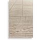 Kenyan 120 X 96 inch Beige and Brown Rug, 8ft x 10ft