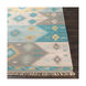 Bodie 36 X 24 inch Aqua/Wheat/Sage/Taupe/Camel/Medium Gray/Beige Rugs, Rectangle