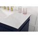 Lexington 42 X 21.5 X 35 inch Blue Vanity Sink Set