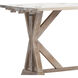Daphne 54 X 32 inch White Ash Console Table