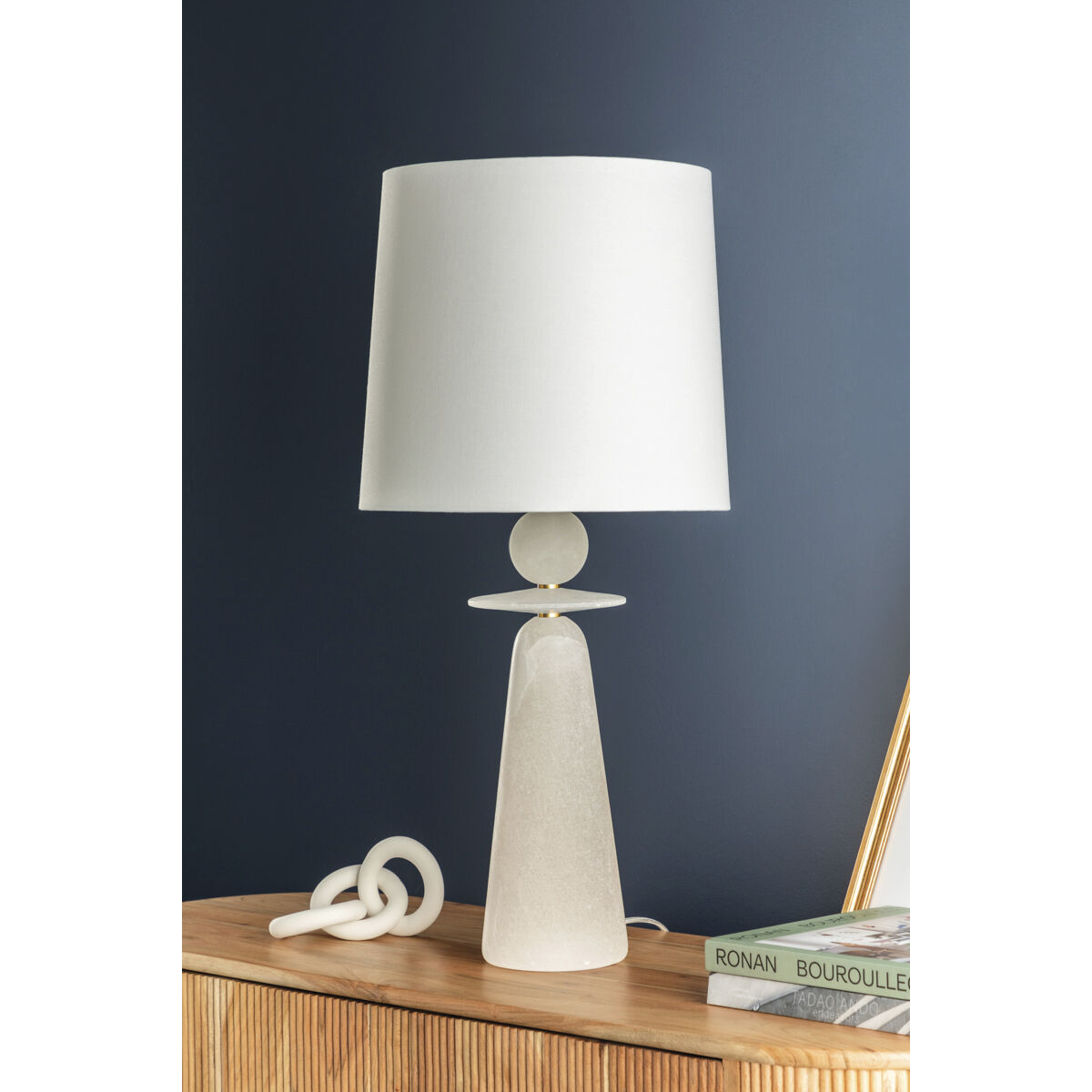 Montgomery 30.25 inch 75.00 watt Aged Brass Table Lamp Portable Light