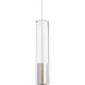 Sean Lavin Captra 120 Satin Nickel Low-Voltage Pendant Ceiling Light in Incandescent, Monopoint
