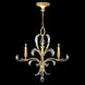 Beveled Arcs 4 Light 28 inch Gold Chandelier Ceiling Light