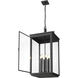 Hartwell 6 Light 15 inch Sand Black Outdoor Chain Mount Ceiling Fixture
