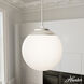 Hepburn 3 Light 16 inch Brushed Nickel Pendant Ceiling Light