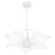 Tallulah 3 Light 22 inch Sand White Pendant Ceiling Light, Large