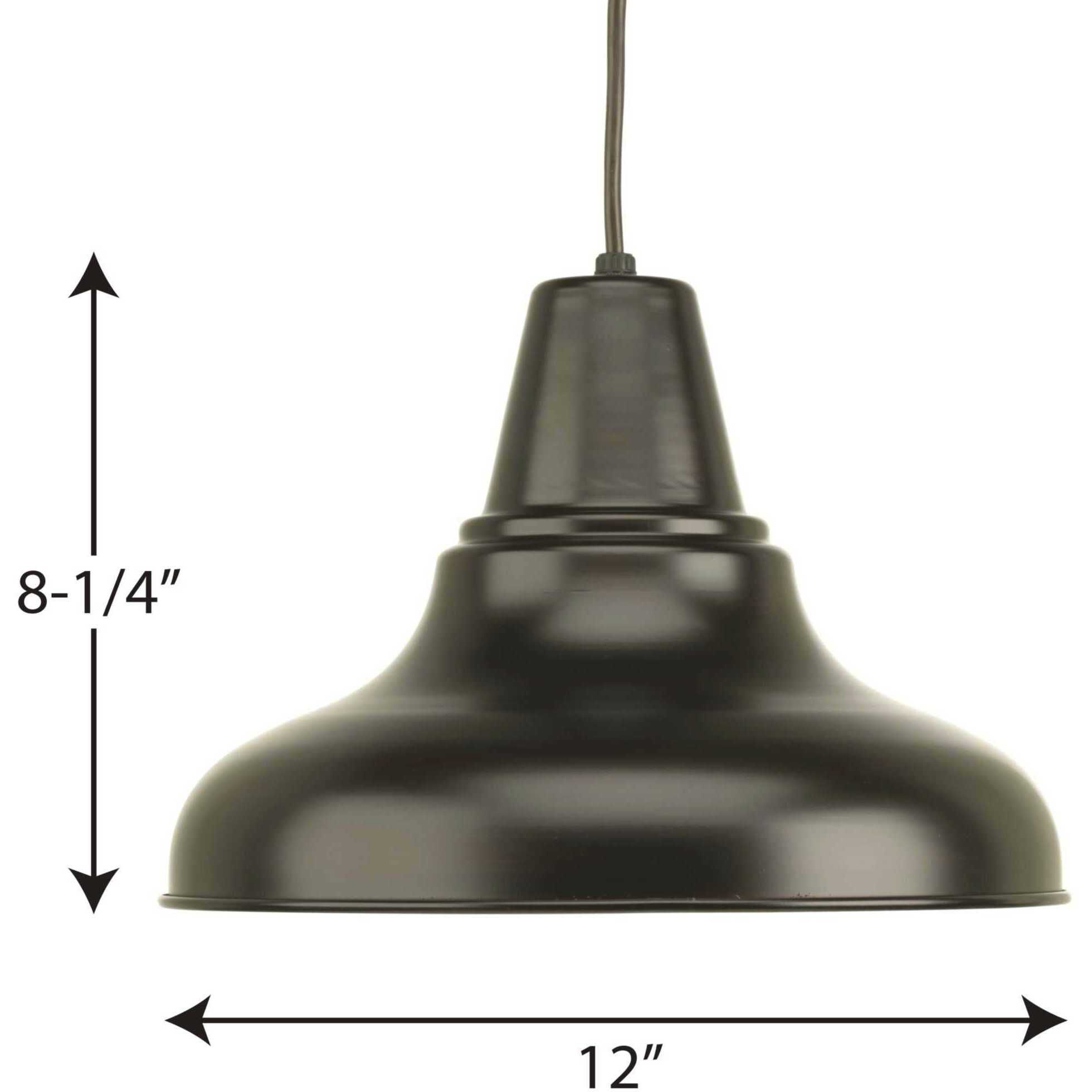 District 1 Light 12 inch Antique Bronze Outdoor Hanging Lantern, Large