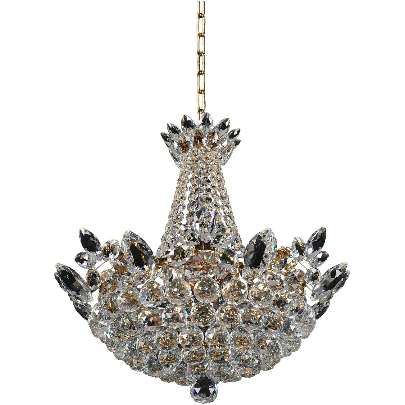 Treviso 11 Light 21 inch 18K Gold Pendant Ceiling Light