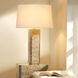 Canyon 30 inch 150 watt Sand Grey Table Lamp Portable Light, Inline