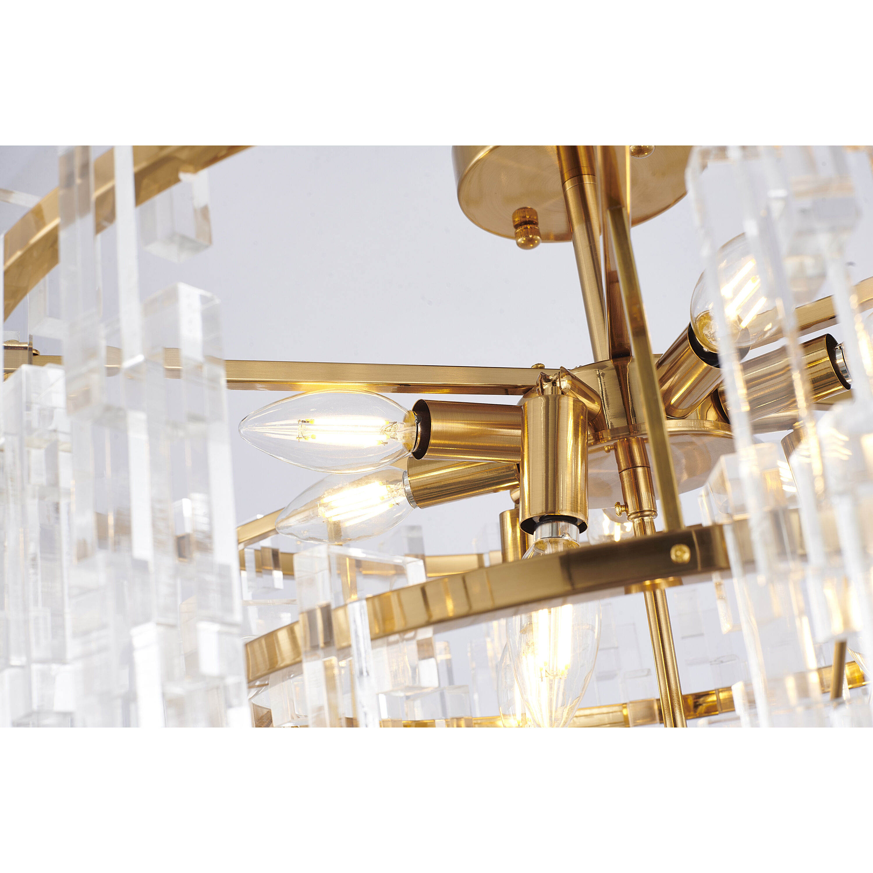 Canada 14 Light 30 inch Antique Bronze Chandelier Ceiling Light