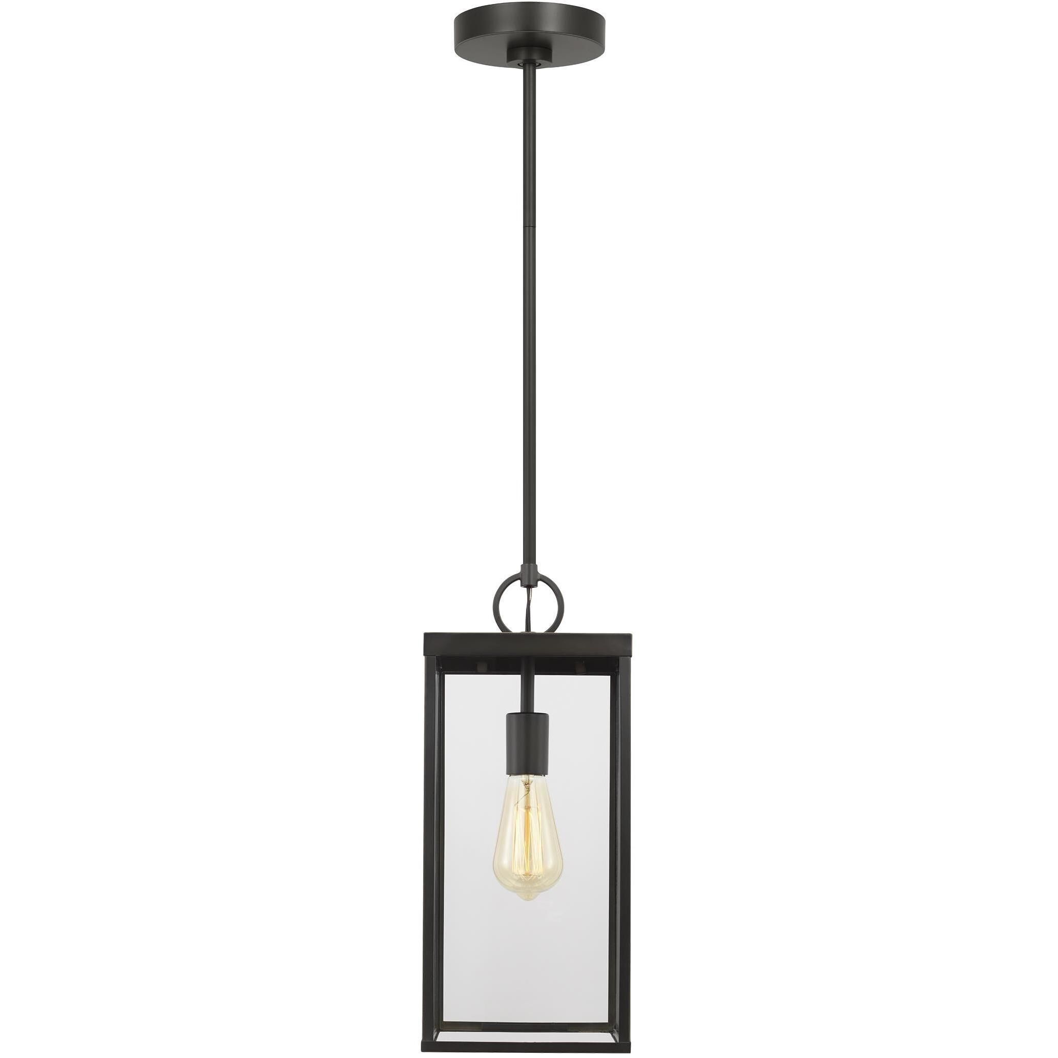 Drew & Jonathan Scott Howell 1 Light 7 inch Antique Bronze Outdoor Pendant Lantern