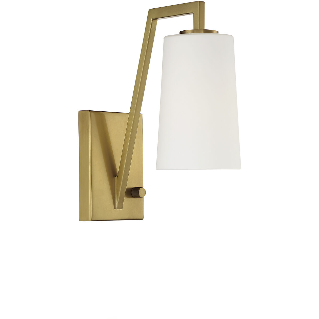 Avon 10.25 inch 60.00 watt Aged Brass Task Sconce Wall Light