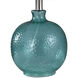 Signature 20 inch 60 watt Cerulean Table Lamp Portable Light