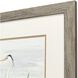 Heron Stance Multi and Beige and Brown and Blue Framed Art, Propac