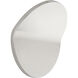 Peter Bristol Bend LED 12 inch Polished Nickel Wall Light, Large