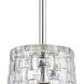 Lightweave 1 Light 5.5 inch Polished Nickel Mini Pendant Ceiling Light