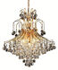 Toureg 15 Light 25 inch Gold Dining Chandelier Ceiling Light in Royal Cut