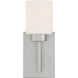 Cadence 1 Light 4.75 inch Satin Nickel Wall Sconce Wall Light