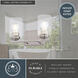 Park Ridge 2 Light 13 inch Satin Nickel Bathroom Light Wall Light