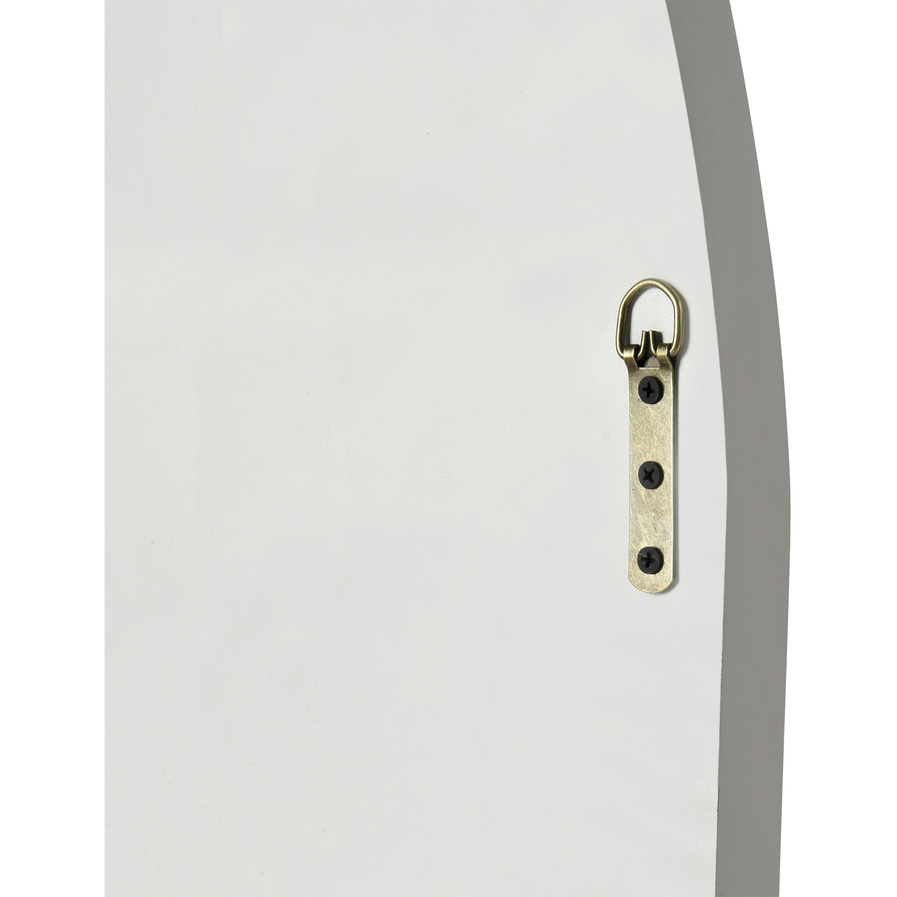 Elliott 47.25 X 31.5 inch White with Mirror Wall Mirror