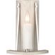 White Stone Sconce Wall Light