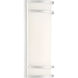 Lola LED 7.25 inch Brushed Steel Wall Sconce Wall Light