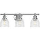 Ambrose 3 Light 6.50 inch Bathroom Vanity Light