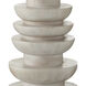 Malayan 80 inch 75 watt Whitewash Floor Lamp Portable Light, Phyllis Morris Collection