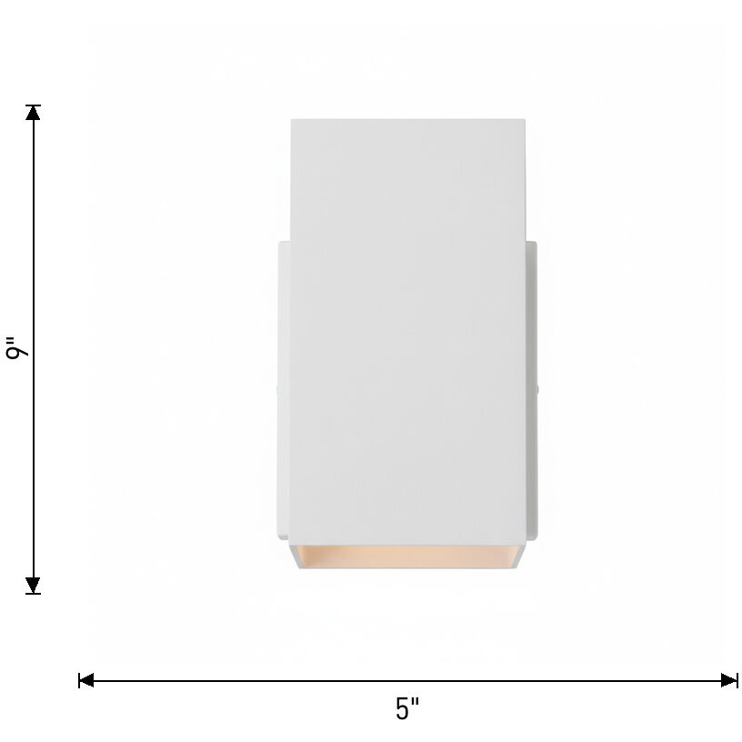 Sean Lavin Pohl 1 Light 9 inch Outdoor Textured White Outdoor Wall Lantern