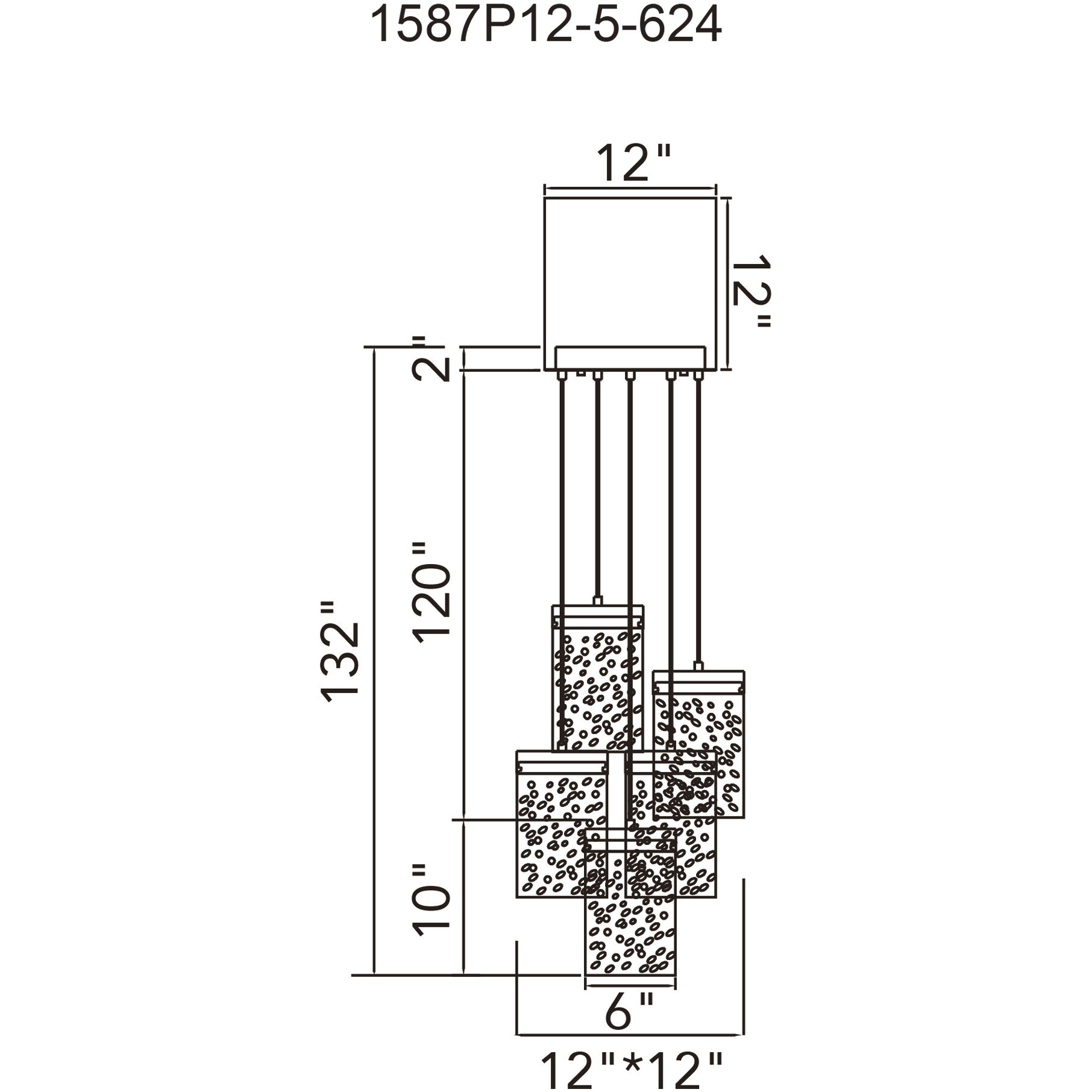 Lava LED 12 inch Brass Mini Pendant Ceiling Light