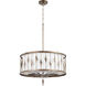 Cordon 6 Light 24.25 inch Persian Gray Pendant Ceiling Light