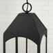 Burton 4 Light 9.75 inch Black Outdoor Hanging Lantern