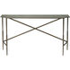 Fennick 60 X 10 inch Brass / Forged Black Iron Console Table