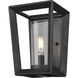Colchester 1 Light 6.25 inch Weathered Zinc Sconce Wall Light